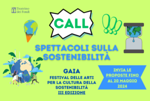 CALL-SOSTENIBILITÀ-residenze artistiche - spettacoli