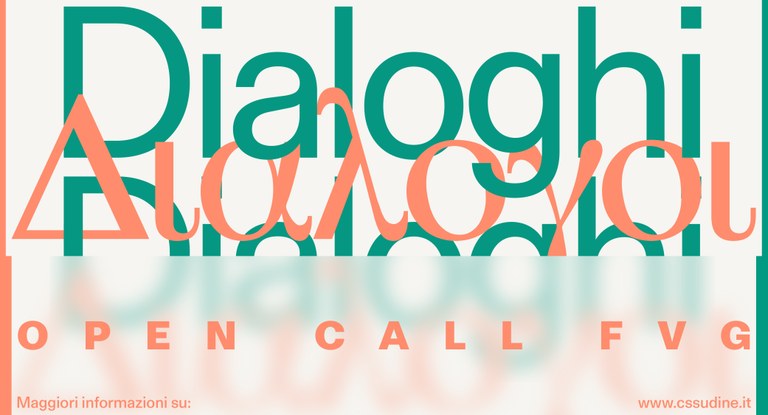 Dialoghi open call FVG