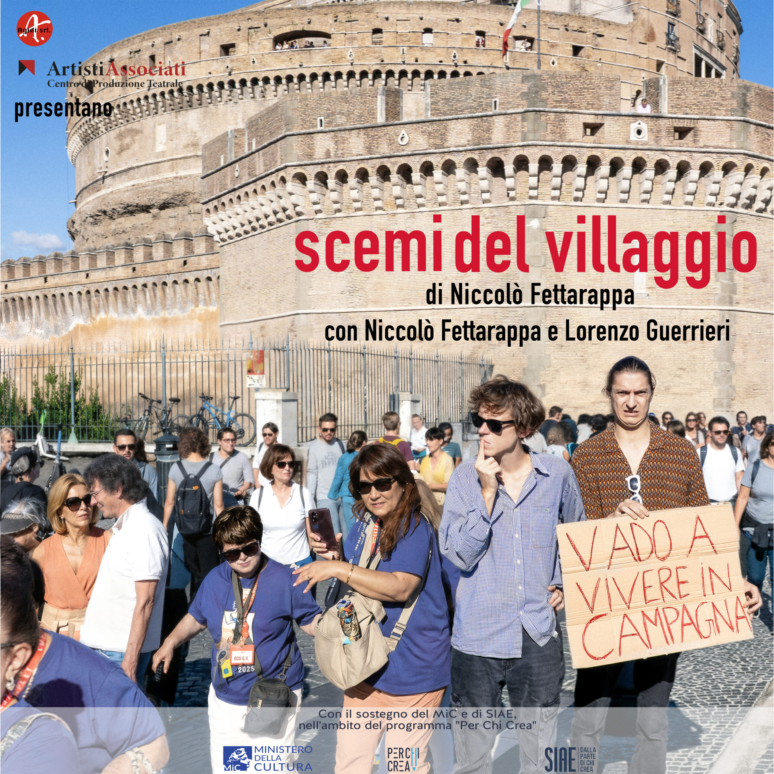 "Scemi del villaggio" di Niccolò Fettarappa / RAM Residenze Artistiche Marchigiane